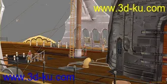 3D打印模型天空战记的图片