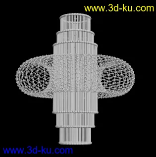 水晶吊灯模型的图片