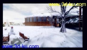 3D打印模型雪景的图片
