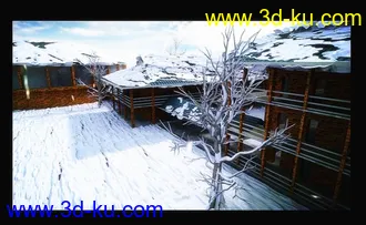 3D打印模型雪景的图片