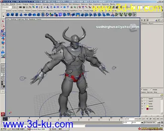 3D打印模型牛头人的图片