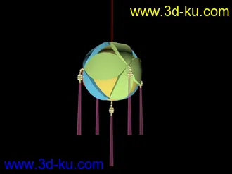 3D打印模型绣球  挂件  装饰的图片