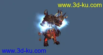 魔兽世界-狼人PVP套装模型的图片