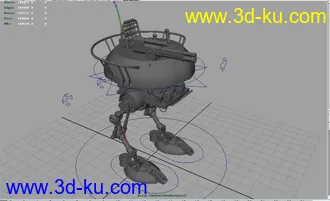 3D打印模型机械坐骑的图片