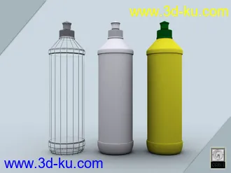 3D打印模型厨卫洗洁精的图片