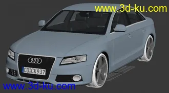 3D打印模型奥迪A4的图片