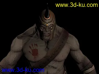 3D打印模型魔幻兽人一个！的图片