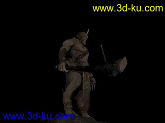3D打印模型魔幻兽人一个！的图片