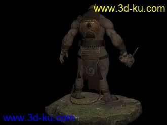 3D打印模型魔幻兽人一个！的图片