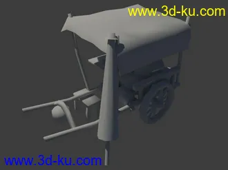 推車攤子模型的图片