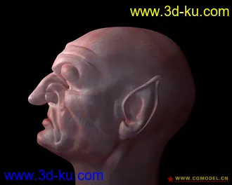 3D打印模型老头的图片