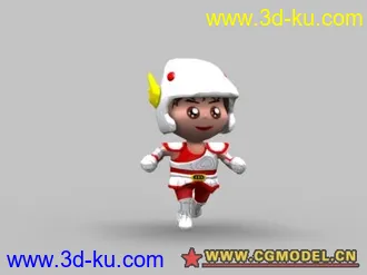 3D打印模型Q版星矢的图片