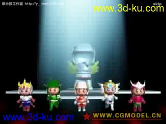 3D打印模型Q版教皇的图片