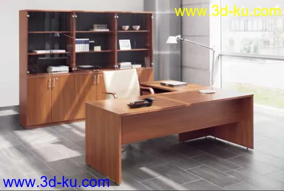 BN OFFICE FURNITURE 3D MODEL  现代办公模型素材的图片7