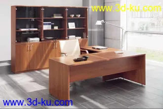 BN OFFICE FURNITURE 3D MODEL  现代办公模型素材的图片