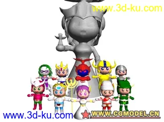 3D打印模型Q版杂兵的图片