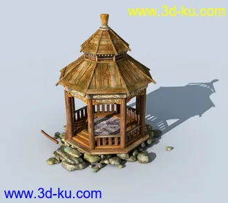 3D打印模型一个小场景，想、望大家多给意见，不批不成才的图片