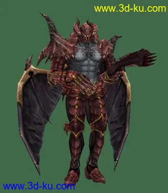 天堂2怪物角色模型带动作显飞禽走兽帖图的图片