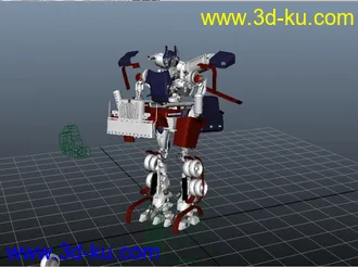 3D打印模型变行金刚的图片