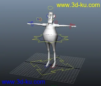 3D打印模型大肚瘦的图片