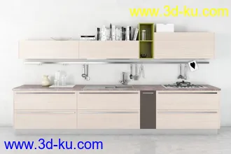 3D打印模型Evermotion - Archmodels Vol.137整体橱柜的图片