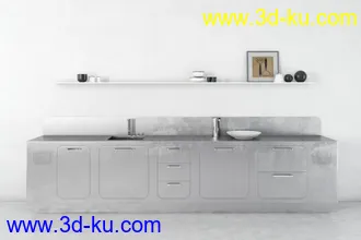 3D打印模型Evermotion - Archmodels Vol.137整体橱柜的图片