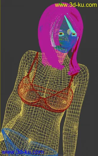 3D打印模型日式女孩 Tully的图片