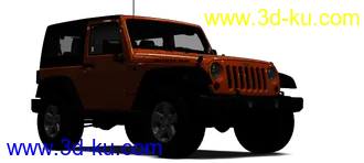 3D打印模型牧马人越野车的图片