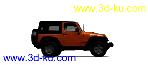 3D打印模型牧马人越野车的图片