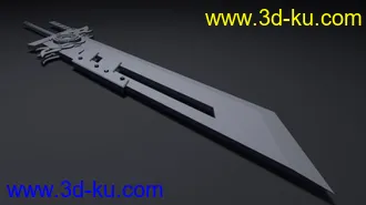 3D打印模型简单的刀的图片