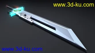 3D打印模型简单的刀的图片