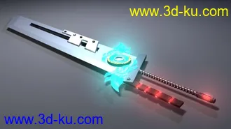 3D打印模型简单的刀的图片