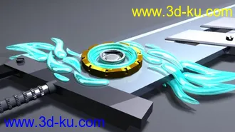 3D打印模型简单的刀的图片