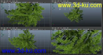 面数少的树模型~的图片