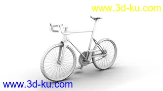 3D打印模型影视动画场景道具-自行车的图片