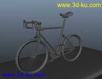 3D打印模型影视动画场景道具-自行车的图片