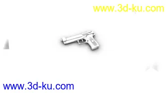 3D打印模型非常战争，随身携带短枪，射点精准枪的图片