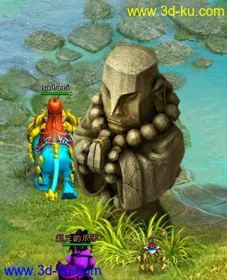 3D打印模型雕像的图片