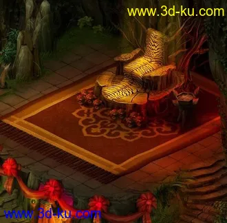 3D打印模型椅子的图片