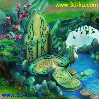 3D打印模型椅子的图片