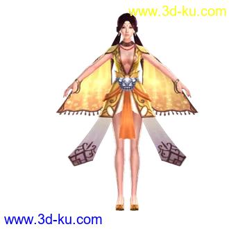 3D打印模型女性的图片