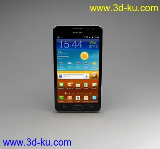 3D打印模型Samsung-Galaxy-Note-N7000 三星的图片