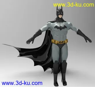 3D打印模型蝙蝠俠精模的图片