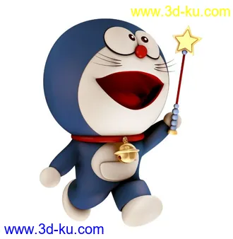 3D打印模型机器猫的图片