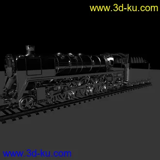 火车模型一个，做的不好，勉强看。的图片