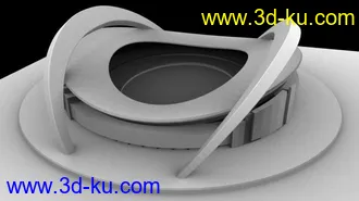 3D打印模型南京奥体中心粗模OBJ格式的图片