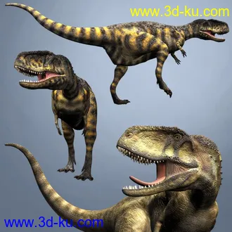 3D打印模型精模恐龙献上！望大家喜欢！的图片