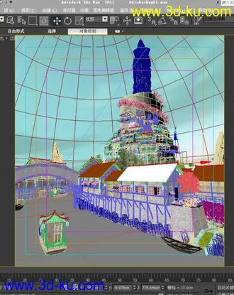3D打印模型古镇你大爷的图片