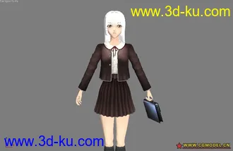 3D打印模型卡通提包MM  卡哇伊哦！的图片