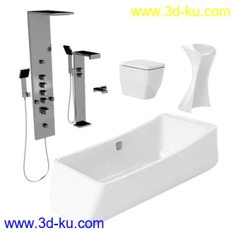 3D打印模型Archmodels Vol.127卫浴的图片